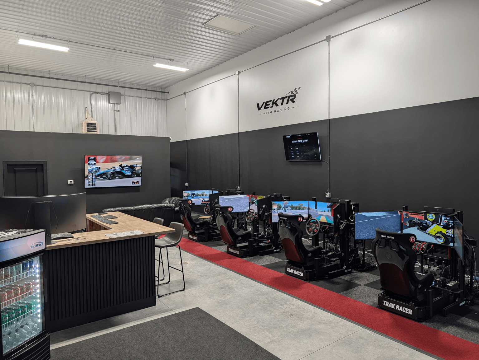 VEKTR Sim Racing Interior